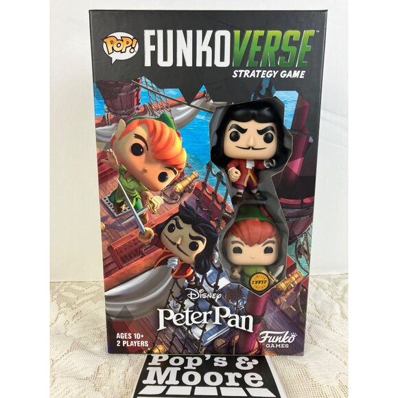 Peter Pan 100 Funkoverse Strategy Game 2-Pack Chase Brand New - Picture 2 of 11